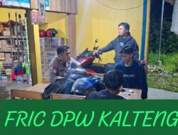 Patroli Harkamtibmas Polsek Bukit Batu, Jaga Keamanan Wilayah pada Malam Hari
