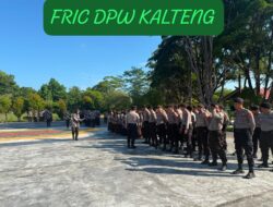 Peringati HUT XXVII PP Polri, Polresta Palangka Raya Ikuti Upacara Ziarah di TMP Sanaman Lampang