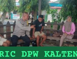 Sambangi Pelabuhan Rambang, Polsek Pahandut Sampaikan Pesan Kamtibmas kepada Masyarakat