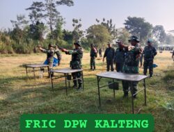 Personel Jajaran Kodim 0808/Blitar Gelar Latihan Menembak Senjata Ringan Semester I