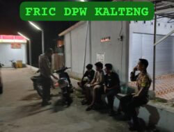 Hadir di BRI Unit Tangkiling, Personel Polsek Bukit Batu Pantau Situasi Kamtibmas