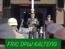 KAPOLRES SERUYAN PIMPIN UPACARA PERINGATAN HUT BHAYANGKARA, BACAKAN AMANAT PRESIDEN RI