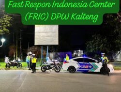 Ciptakan Rasa Aman, Satlantas Polresta Palangka Raya Gelar Patroli di Titik Rawan