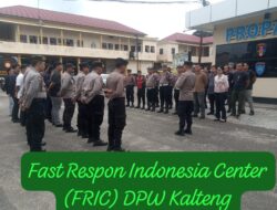 Pamapta I SPKT Polresta Palangka Raya Pimpin Apel Serah Terima Dinas, Jamin Kesiapan Tugas