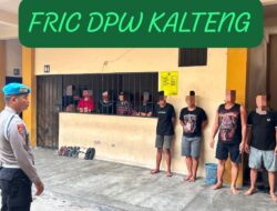Dukung Keamanan Tahanan, Pamapta III SPKT dan Piket Fungsi Polresta Palangka Raya Cek Rutan