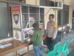 Bhabinkamtibmas Pahandut Seberang Hadirkan Program Bajaka Presisi untuk Tingkatkan Literasi Masyarakat
