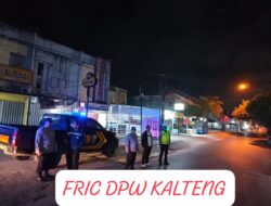 Polsek Pahandut Komitmen Perangi Kasus Balapan Liar di Wilkumnya