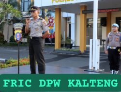 Kabagren Polresta Palangka Raya Sampaikan Amanat Saat Apel Pagi: Laksanakan Tugas dengan Penuh Rasa Tanggung Jawab 