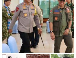 Kapolda Kalteng Dampingi Menko Polkam Tinjau Penanganan Karhutla di Tumbang Nusa