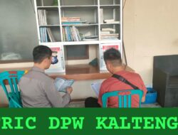 Bajaka Presisi Hadir di Mapolsek Pahandut, Bhabinkamtibmas Ajak Warga Tingkatkan Budaya Literasi