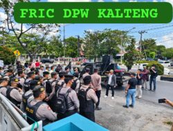 Jamin Kebebasan Berpendapat, Polresta Palangka Raya Lakukan Pam Aksi Damai di Kantor PT. PLN