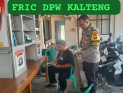 Bajaka Presisi Hadir di Polsek Pahandut, Bhabinkamtibmas Ajak Warga Gemar Membaca