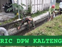Perlancar Pasokan Air Sawah, Kopka Slamet Prasetiyo Bersama Poktan Rukun Makmur 1 Bersihkan Parit Irigasi