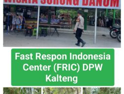 Tinjau Kamtibmas di Surung Danum, Polsek Bukit Batu Gelar Patroli Dialogis