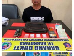 Satresnarkoba Polresta Palangka Raya Ungkap Kasus Sabu 16,49 Gram, Satu Terduga Pengedar Diamankan