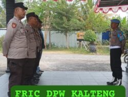 Sebelum Dinas, Kanitpropam Polsek Rakumpit Pimpin Apel Pagi di Mako