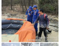 Dramatis, Ditpolairud Polda Kalteng Temukan 5 Liferaft Diduga Milik KM Virgo Transport 8 di Perairan Seruyan