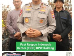 Kapolda Kalteng Tinjau Hasil Pembasahan Karhutla di Manduhara Ujung, Penggunaan Cairan X-Fire Dinilai Efektif