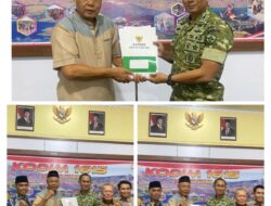 Perkuat Sinergi, BAZNAS Lotim dan Kodim 1615 Teken MoU Penguatan ZIS