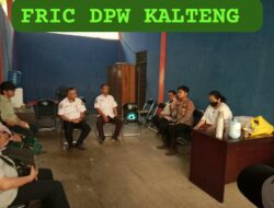 Perkuat Sinergi, Polsek Bukit Batu Hadiri Pembentukan Pos Lapangan Siaga Karhutla