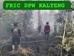 Tindaklanjuti Hotspot, Polsek Sabangau Padamkan Karhutla di Jalan Misik