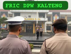 Kabagops Ingatkan Personel Polresta Palangka Raya Hindari Pelanggaran Saat Pimpin Apel Pagi