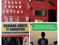 Satresnarkoba Polresta Palangka Raya Ungkap Dugaan Peredaran Sabu di Kereng Bangkirai, 16 Paket Disita