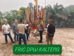 Ritual Tiwah Berlangsung, Polsek Rakumpit Pantau Aktivitas Warga dan Pedagang