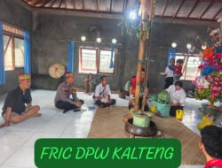 Polsek Rakumpit Lakukan Monitoring, Jaga Keamanan Ritual Adat Tiwah