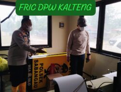 Irwasda Polda Kalteng Sambangi Polsek Sabangau, Cek Kesiapan Mako 